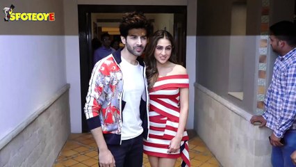 Kartik Aaryan,Mira Rajput, Varun Dhawan,  Sara Ali Khan SPOTTED around Town