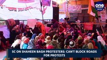 SC on Shaheen Bagh protest: People entitled to protest, but can't block roads indefinitely| Oneindia