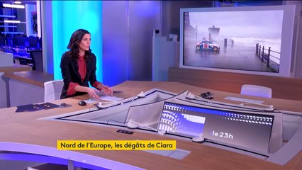 La tempête Ciara sévit au Royaume-Uni, en Allemagne, en Belgique...