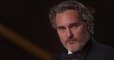 Oscars 2020 : le discours émouvant et engagé de Joaquin Phoenix, sacré meilleur acteur pour « Joker »