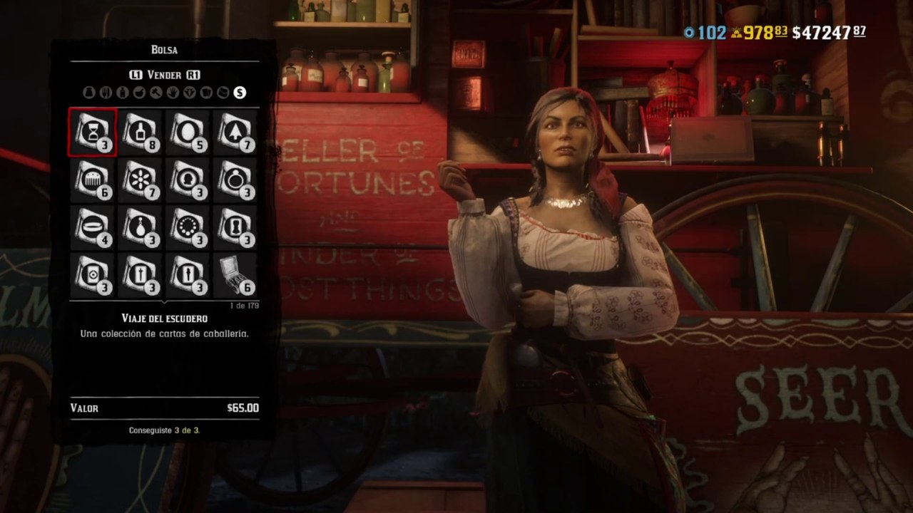 Red Dead Redemption 2 Online Localización de Objetos Colección De Viaje Del Escudero (Nuevas Ubicaciones de la colección)