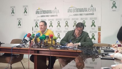 Apag y Asaja Extremadura anuncian cortes de carreteras en la región