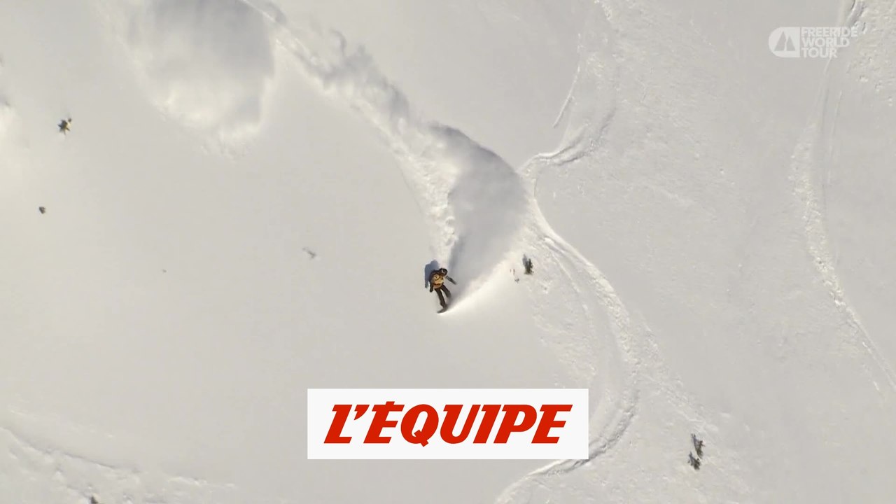 Le run gagnant de Marion Haerty à Kicking Horse - Adrénaline - Snowboard freeride
