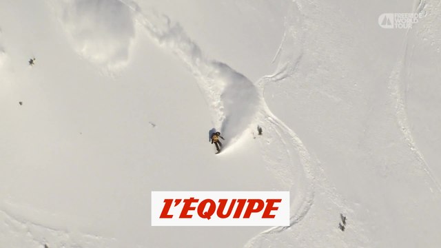 Le run gagnant de Marion Haerty à Kicking Horse - Adrénaline - Snowboard freeride