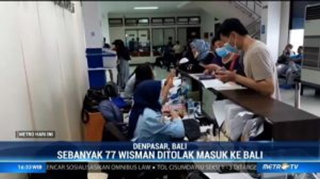 Punya Riwayat Singgah di Tiongkok, 77 Wisatawan Asing Ditolak Masuk Bali