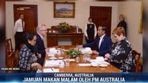 Jokowi Dijamu Makan Malam oleh PM Australia