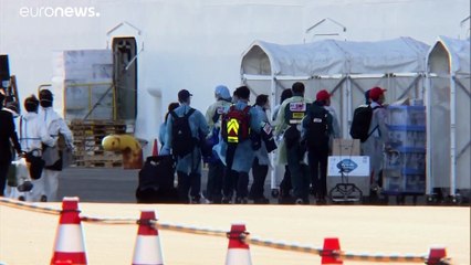 60 إصابة جديدة بفيروس كورونا على متن السفينة السياحية اليابانية "دايموند برينسس"