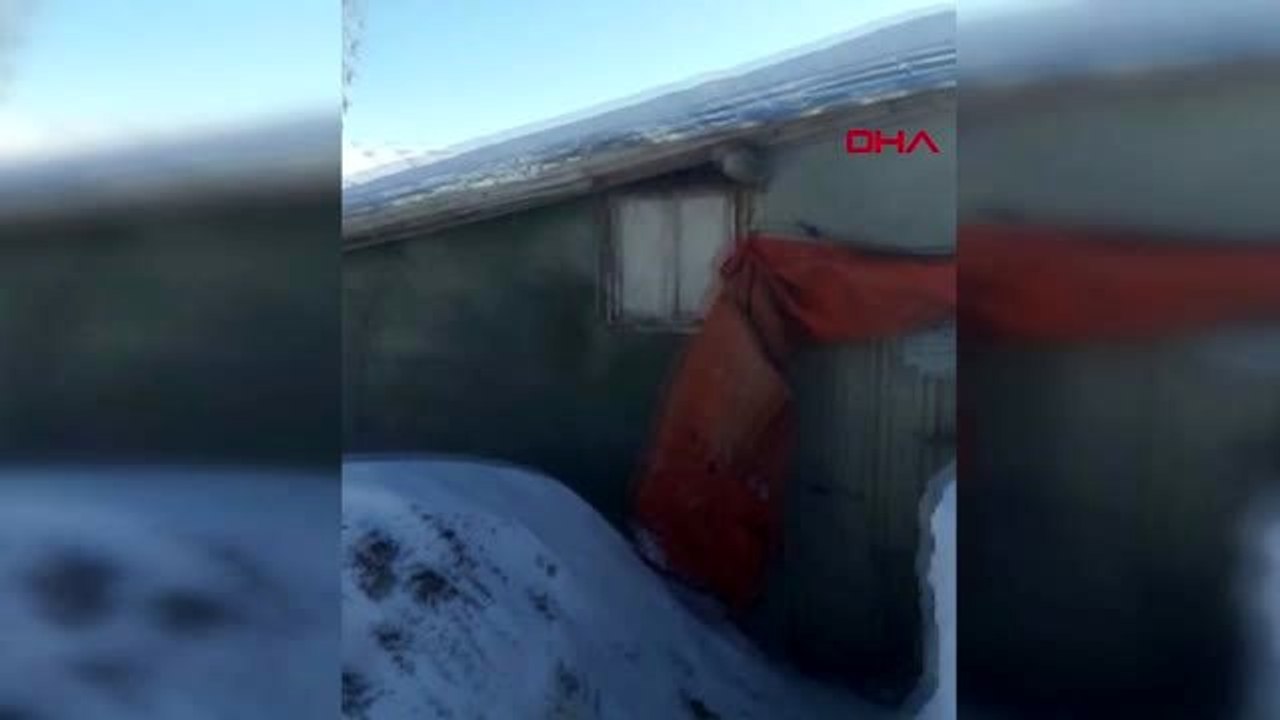 Sivas-imranlı'da köylülerin kar esareti