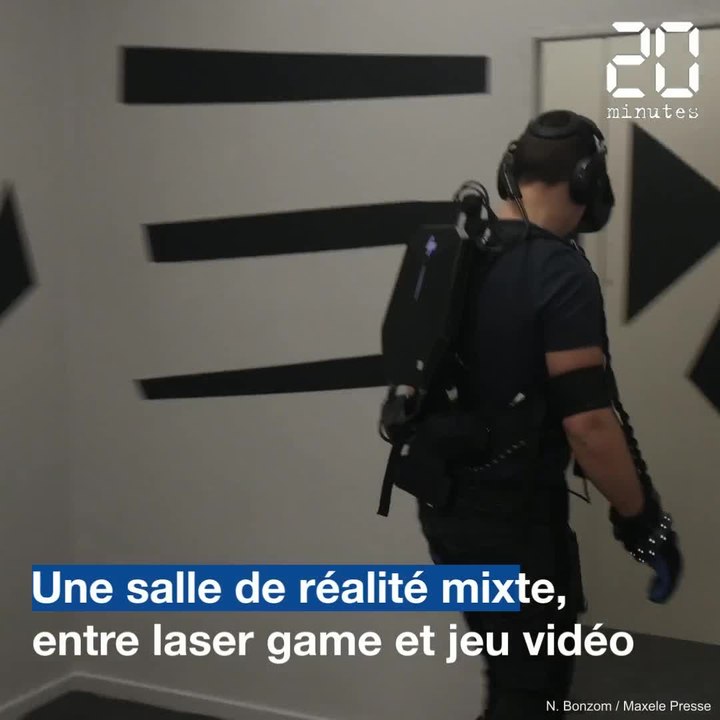 Montpellier : Une salle de réalité mixte, entre laser game et jeu vidéo