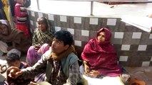 शाहजहांपुर: पुलिस की मनमानी, न्याय के लिए धरने पर बैठा परिवार