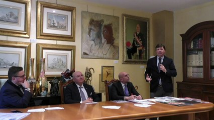 Danilo Gigante discorso all'Ambasciata di Monaco