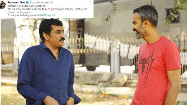 KGF 2 : Famous Telugu actor joins KGF team | KGF2 | Telugu | Rao Ramesh | Yash | Prashanth neel