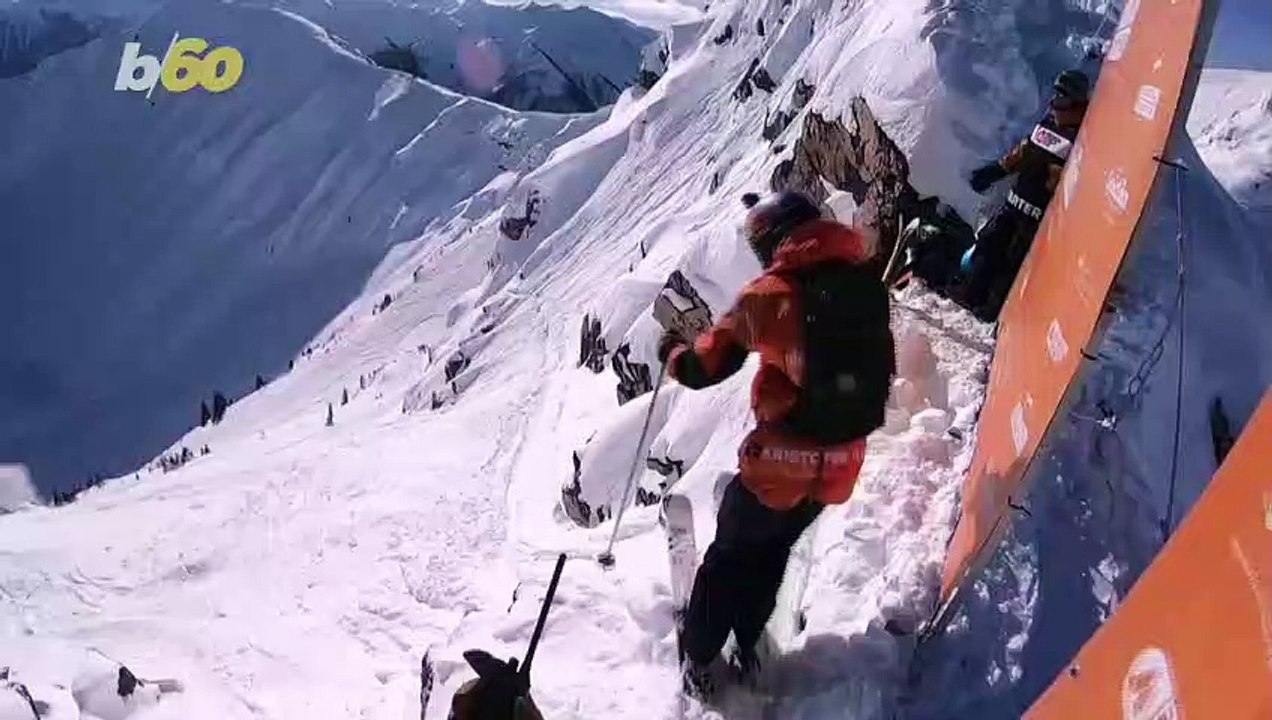 Skiers and Snowboarders Brave Extreme Downhill Terrain in the 2020 Freeride World Tour