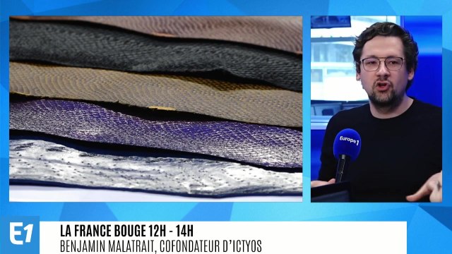 La France bouge : Benjamin Malatrait, cofondateur d’Ictyos, startup qui valorise les peaux de poissons en cuir de luxe