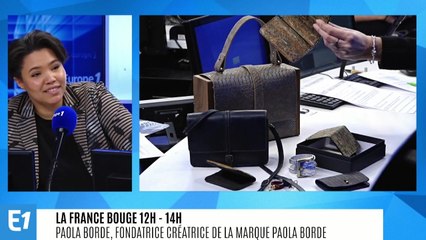 La France bouge : Paola Borde, fondatrice créatrice de la marque Paola Borde, maroquinerie d’art végétal