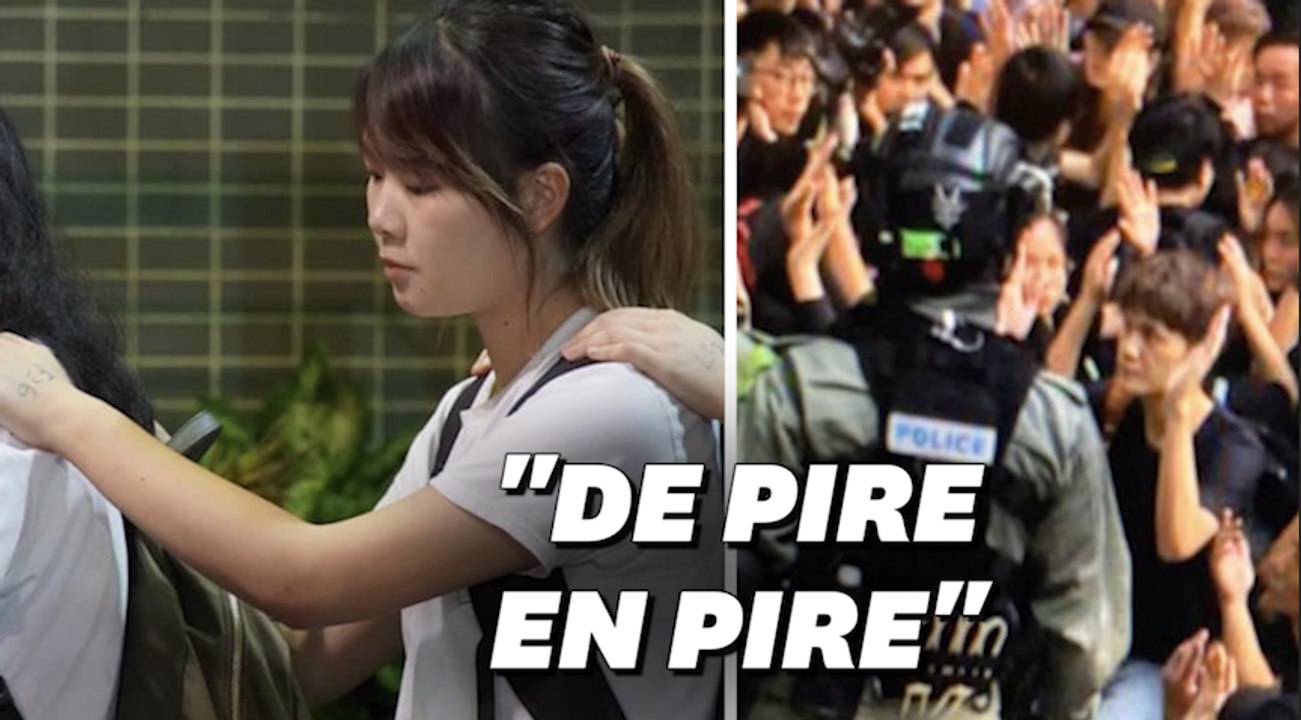 À Hong Kong, les images choquantes des dernières arrestations