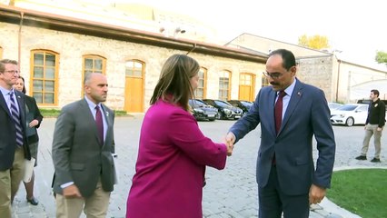 Sözcü Kalın ABD'li heyet ile görüştü