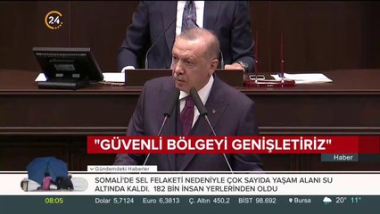 Başkan Erdoğan: Saldırı olursa güvenli bölgeyi genişletiriz