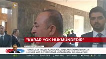 Bakan Çavuşoğlu, ABD'nin sözde soykırım kararına tepki gösterdi