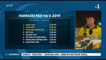Hawaiki nui 1ere étape : victoire sans partage de Shell va’a