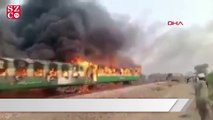 Pakistan’da tren yangını faciası