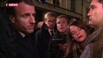 Incendie de l'usine Lubrizol : Emmanuel Macron interpellé dans les rues de Rouen