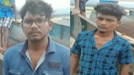 காதலியிடம் பலாத்கார முயற்சி... தடுத்த காதலனை ஆற்றில் வீசிய கும்பல்-வீடியோ