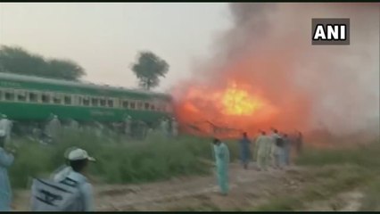 Pakistan train fire death toll rises to 65 | Oneindia Malayalam