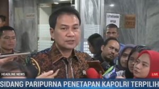 DPR Gelar Rapat Bamus Bahas Hasil Uji Kelayakan dan Kepatutan Calon Kapolri