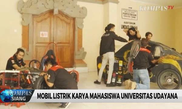 Mobil Listrik Karya Mahasiswa Universitas Udayana