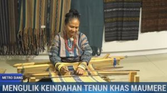 Mengulik Keindahan Kain Tenun Khas Maumere