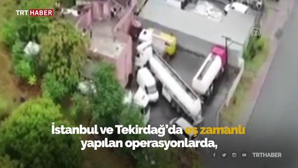 Türkiye tarihinin en büyük akaryakıt kaçakçılığı operasyonu