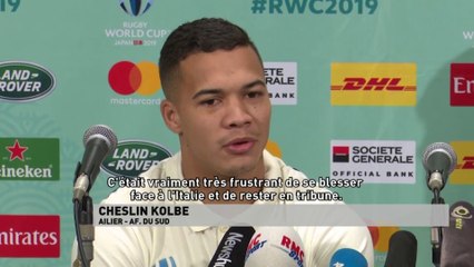 C.Kolbe : "Je suis de retour à mon meilleur niveau"