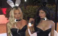 Halloween 2019 Kylie Jenner and bestie Anastasia Karanikolaou as playboy bunnies are sexy as hell