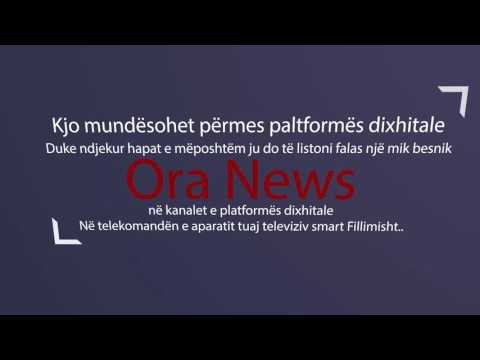 Sinjali i RTV Ora News tani falas kudo në Shqipëri dhe në të gjithë botën