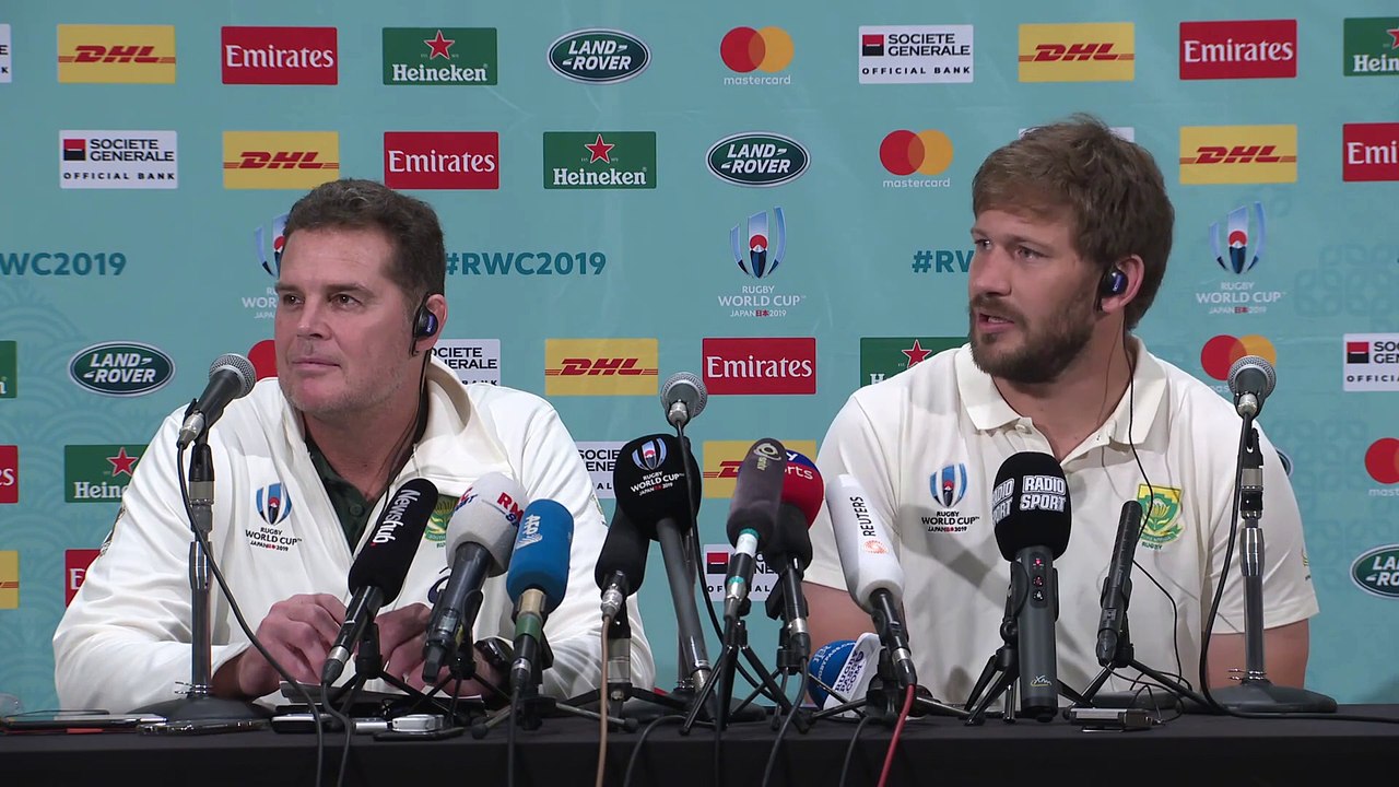 Kolisi & Steyn on Rugby World Cup 2019 final v England