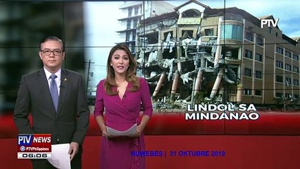 Maraming bahay at gusali sa Tulunan, North Cotabato, nasira ng lindol