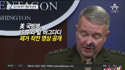 ‘IS 수장 제거’ 영상 첫 공개
