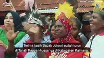 Jokowi Menikmati Senja di Kaimana