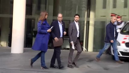 Torra se autoinculpa por el 1-O y dice que lo volverán a hacer