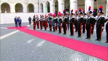 Roma - Conte accoglie il Primo Ministro della Repubblica d’Albania, Edi Rama (31.10.19)