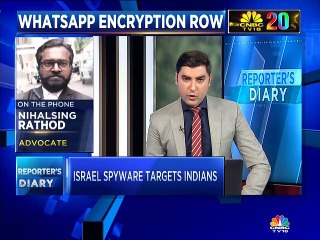 Video herunterladen: Israeli spyware Pegasus victim Nihalsing Rathod says received WhatsApp confirmation of phone being compromised