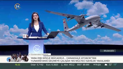 Akıncı İHA Yunan medyasında