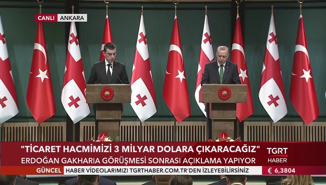 Cumhurbaşkanı Erdoğan: Türkiye-Gürcistan Stratejik İş Birliği Konseyi Toplanacak