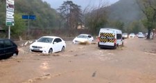 Aniden bastıran şiddetli yağış sonrası Beykoz sular altında kaldı: 20 dakikada metrekareye 30 kilogram yağış düştü