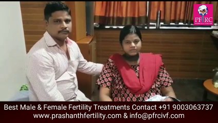 Srilankan Couple's Testimonial - Prashanth Fertility Research Centre