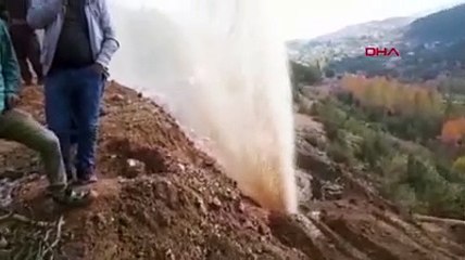 Şemdinli'de boru patladı, ilçe susuz kaldı