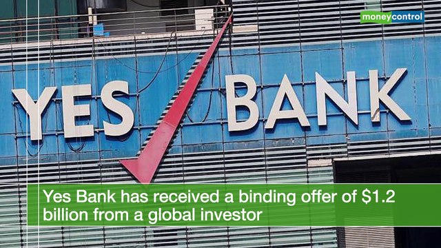 Yes Bank gets binding offer of $1.2 bn from global investor, stock surges 30%