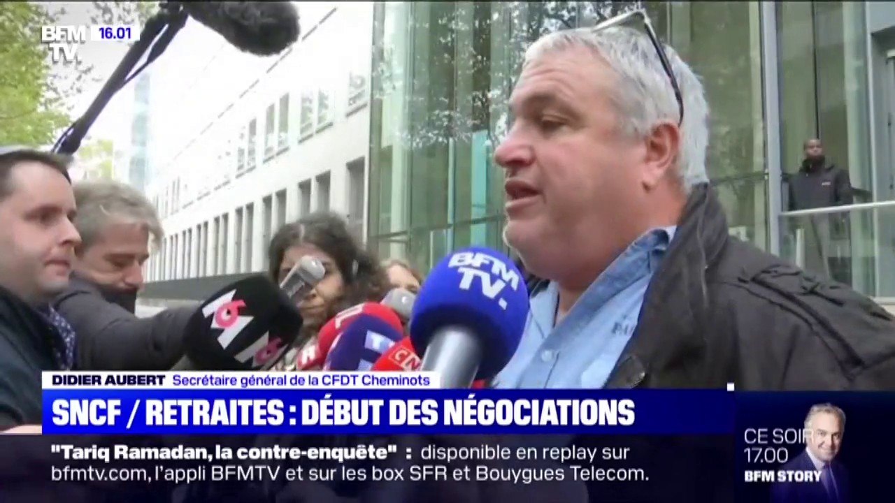 Si les propositions sur la réforme des retraites ne répondent pas aux revendications de la CFDT Cheminots ils "appelleront à la mobilisation"