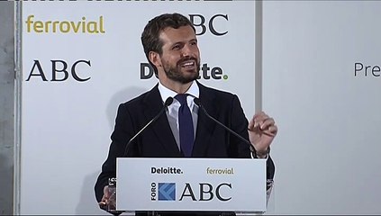 Casado propone un "plan España para Cataluña" después de que ésta "se haya roto en mil pedazos"